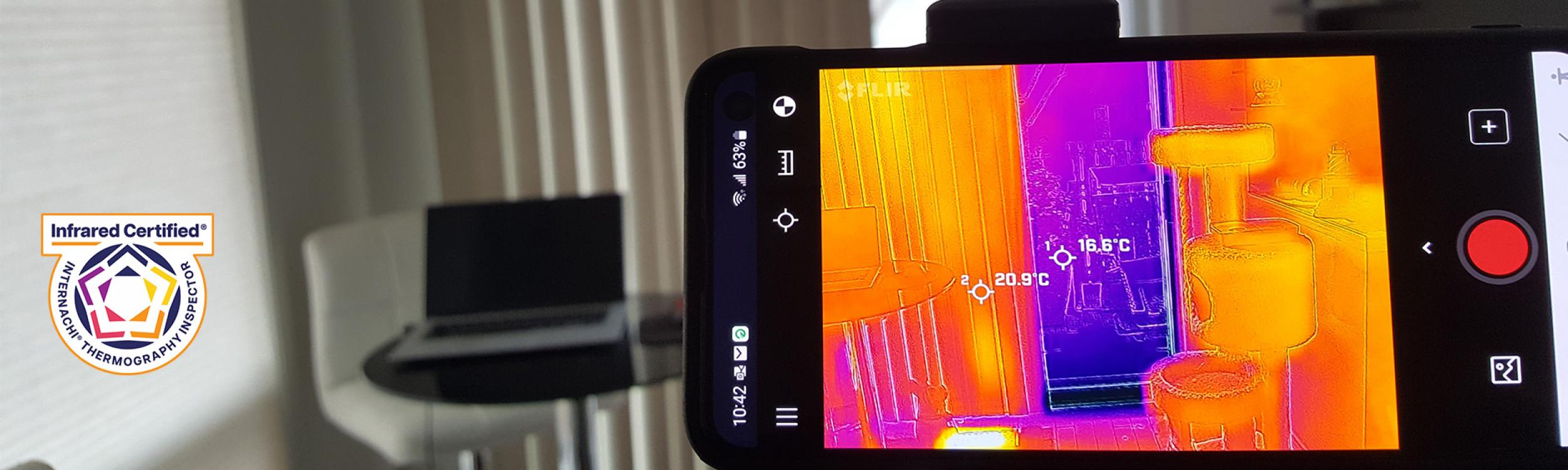 We Include an Interior IR Thermal Inspection at no Extra Charge 